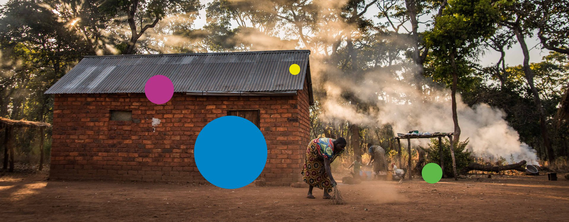 We carry out local projects in East Africa