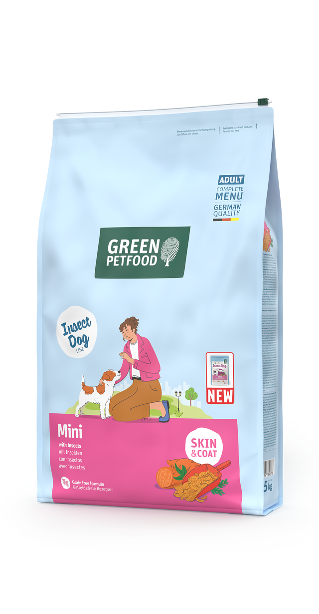 Pet Food Insect MINI WITH INSECTS | Green Petfood
